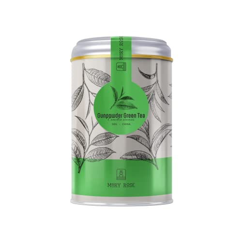 Mary Rose - Grüner Tee Gunpowder in Dose - 50 g Mary Rose - Grüner Tee Gunpowder in Dose - 50 g von Mary Rose