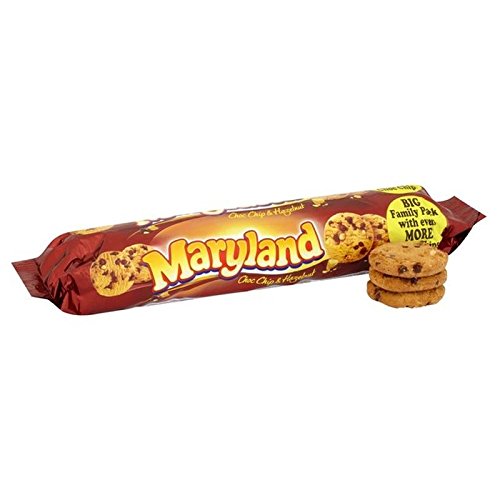 Maryland Choc Chip & Haselnüsse Cookies 230G (Packung mit 2) von Maryland