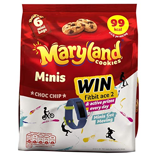 Maryland Mini's Schokoladenchips, 6 Stück von Maryland