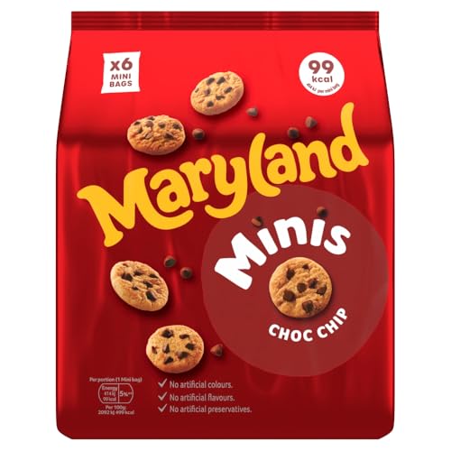 Maryland Mini's Schokoladenchips, 6 Stück von Maryland