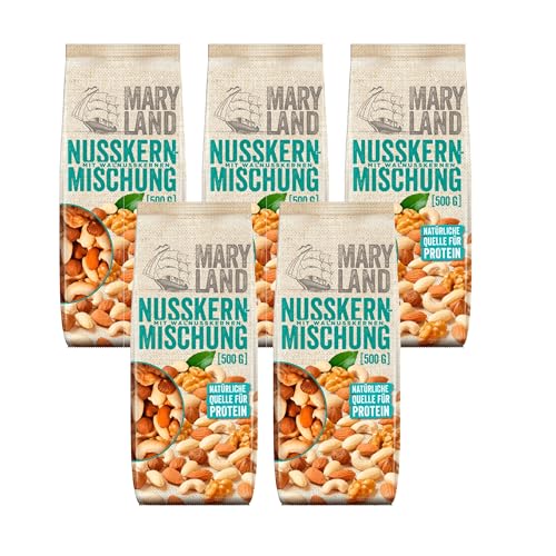 Maryland Nusskernmischung 5 x 500g von Maryland