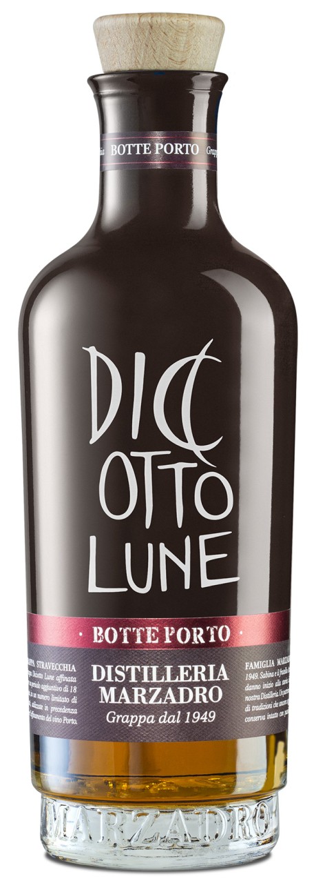 Marzadro - 6 X Grappa Stravecchia Diciotto Lune Riserva Botte Porto... Marzadro - 6 X Grappa Stravecchia Diciotto Lune Riserva Botte Porto... von Marzadro Grappa