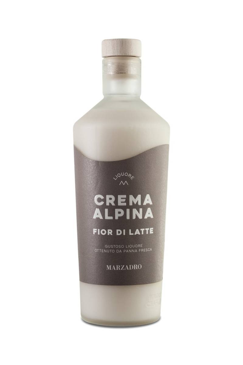 Marzadro Crema Alpina Fior di Latte Milchcreme Likör von Marzadro Grappa