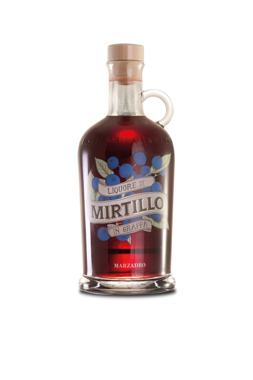 Marzadro Mirtillo Heidelbeerlikör mit Grappa 0,7 l Marzadro Mirtillo Heidelbeerlikör mit Grappa 0,7 l von Marzadro Grappa