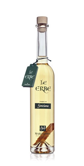 Marzadro Erbe Genziana Grappa mit Enzian 0,5 von Marzadro Grappa