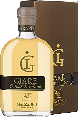 Marzadro Grappa Affinata Gewürztraminer 0,2l 41% vol. von Marzadro