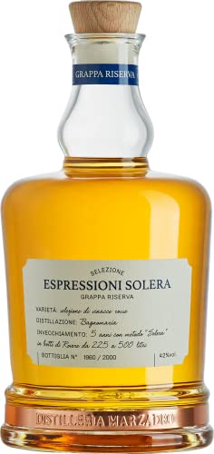 Marzadro ESPRESSIONI SOLERA Grappa (1 x 0.7 l) von Marzadro