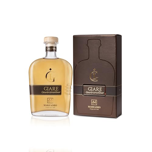Marzadro Grappa Giare Gewürztraminer Marzadro 0,7 ℓ in edler Geschenkverpackung Marzadro Grappa Giare Gewürztraminer Marzadro 0,7 ℓ in edler Geschenkverpackung von Marzadro