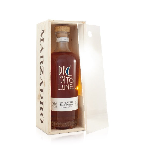 Marzadro Grappa Le Diciotto Lune 0,7 l in Holzkiste Marzadro Grappa Le Diciotto Lune 0,7 l in Holzkiste von Marzadro Grappa