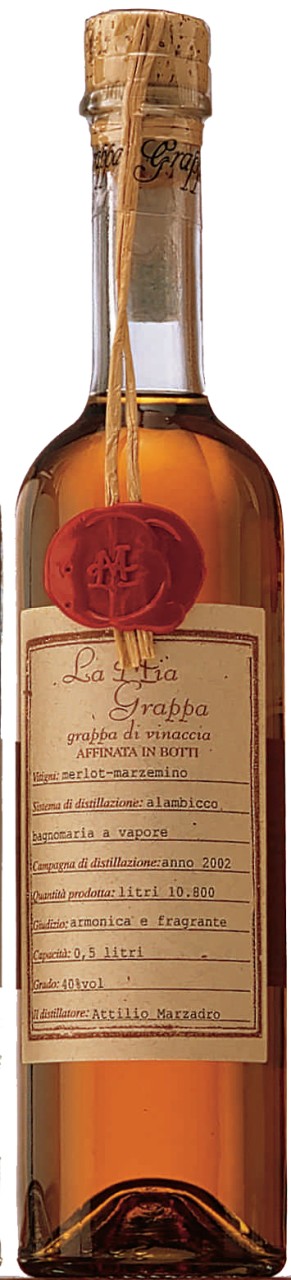 Marzadro Grappa La Mia Grappa Affinata 0,5 l von Marzadro Grappa