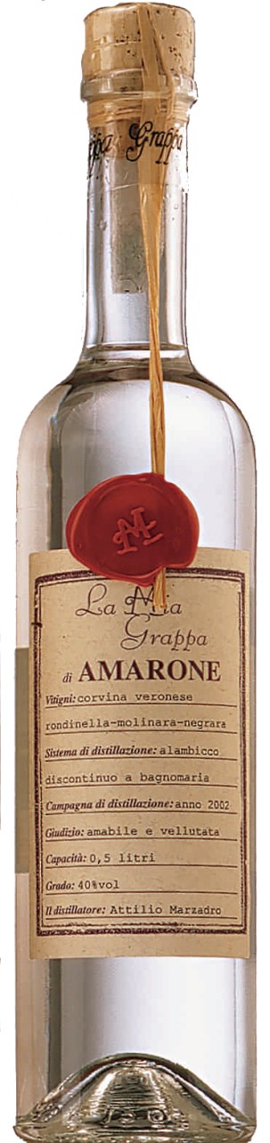Marzadro Grappa La Mia Grappa Amarone 0,5 l von Marzadro Grappa