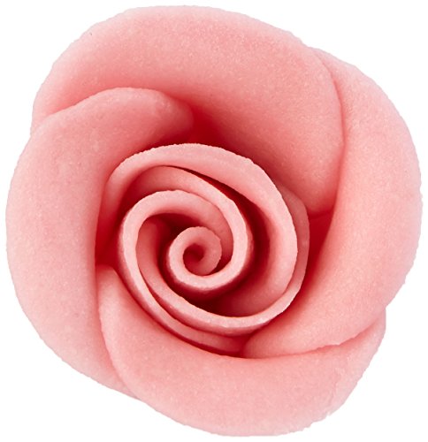 Cake Company Rose groß rosa 44 mm 12 STÜCK 1er Pack (1 x 251 g) von Cake Company