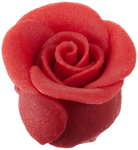 Cake Company Rose groß rot 44 mm 24 STÜCK 1er Pack (1 x 502 g) von Cake Company