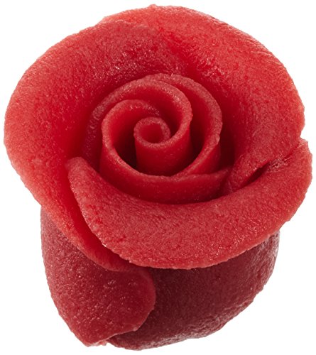 Cake Company Rose mittel rot 35 mm 48 STÜCK 1er Pack (1 x 720 g) von Cake Company