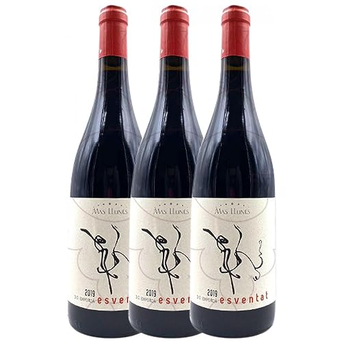 Mas Llunes Esventat Tinto Grenache Empordà Jung 75 cl (Schachtel mit 3 Flaschen von 75 cl) von Mas Llunes