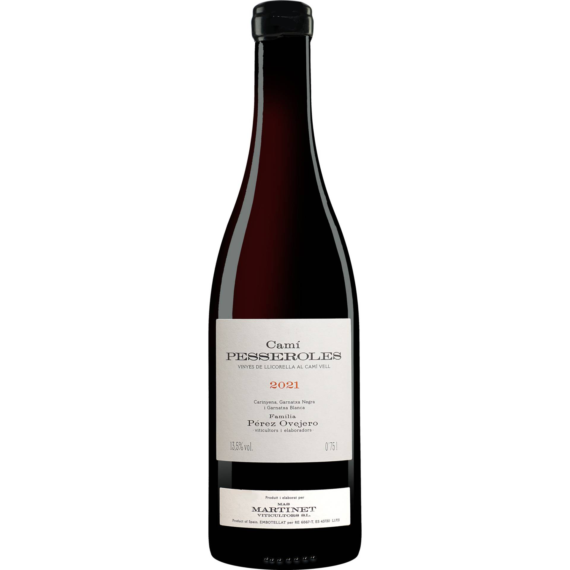 Mas Martinet »Camí Pesseroles« 2021 0.75L 13.5% Vol. Rotwein Trocken aus Spanien Mas Martinet »Camí Pesseroles« 2021 0.75L 13.5% Vol. Rotwein Trocken aus Spanien von Mas Martinet