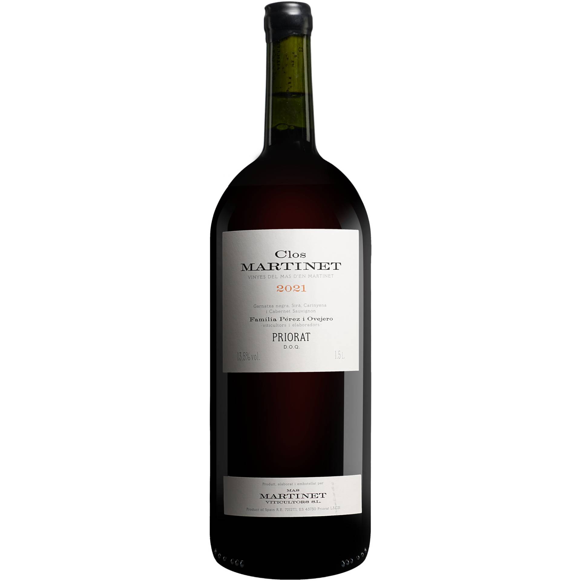 Mas Martinet Clos Martinet - 1,5 L. Magnum 2021 1.5L 13.5% Vol. Rotwein Trocken aus Spanien Mas Martinet Clos Martinet - 1,5 L. Magnum 2021 1.5L 13.5% Vol. Rotwein Trocken aus Spanien von Mas Martinet