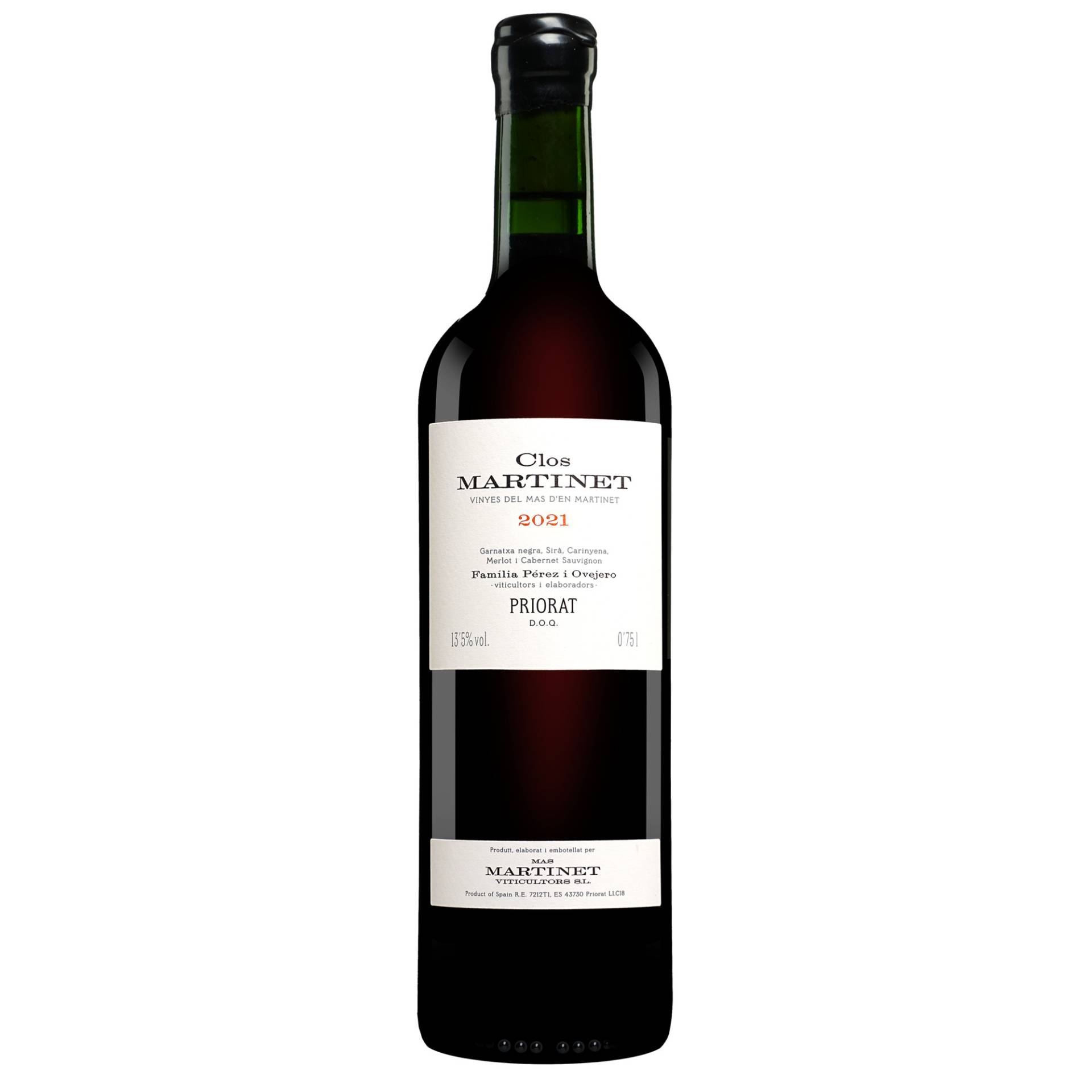 Mas Martinet Clos Martinet 2021  0.75L 13.5% Vol. Rotwein Trocken aus Spanien von Mas Martinet