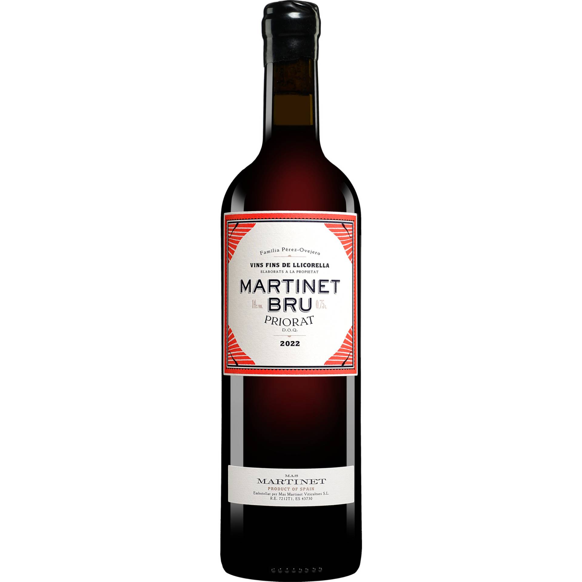 Mas Martinet Martinet Bru 2022 0.75L 14% Vol. Rotwein Trocken aus Spanien Mas Martinet Martinet Bru 2022 0.75L 14% Vol. Rotwein Trocken aus Spanien von Mas Martinet