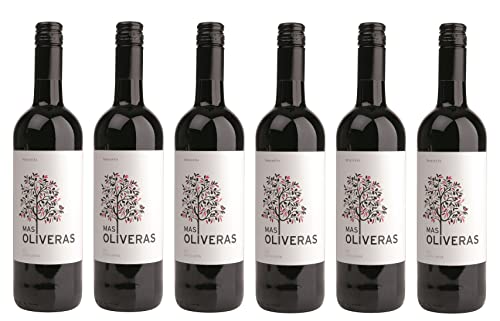6x 0,75l - 2020er - Mas Oliveras - Tinto - Catalunya D.O. - Spanien - Rotwein trocken von Mas Oliveras