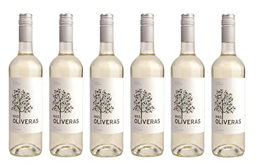 6x 0,75l - 2023er - Mas Oliveras - Blanco - Macabeo & Chardonnay - Catalunya D.O.P. - Spanien - Weißwein trocken 6x 0,75l - 2023er - Mas Oliveras - Blanco - Macabeo & Chardonnay - Catalunya D.O.P. - Spanien - Weißwein trocken von Mas Oliveras