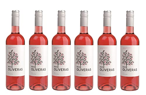 6x 0,75l - 2023er - Mas Oliveras - Rosado - Cabernet Sauvignon & Garnacha - Catalunya D.O.P. - Spanien - Rosé-Wein trocken 6x 0,75l - 2023er - Mas Oliveras - Rosado - Cabernet Sauvignon & Garnacha - Catalunya D.O.P. - Spanien - Rosé-Wein trocken von Mas Oliveras