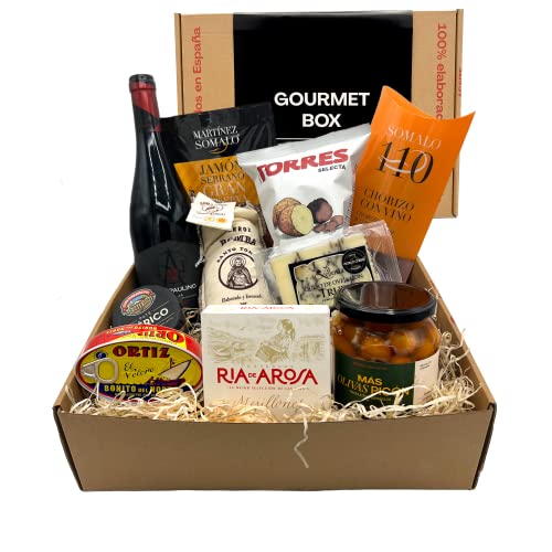 MAS PRODUCTOS ESP - Gourmet Geschenkkorb – Spanische Feinkost – Exklusiver Präsentkorb mit Delikatessen – Geschenk für Frauen & Männer – Hochwertige Spanien Box MAS PRODUCTOS ESP - Gourmet Geschenkkorb – Spanische Feinkost – Exklusiver Präsentkorb mit Delikatessen – Geschenk für Frauen & Männer – Hochwertige Spanien Box von Más Productos Españoles