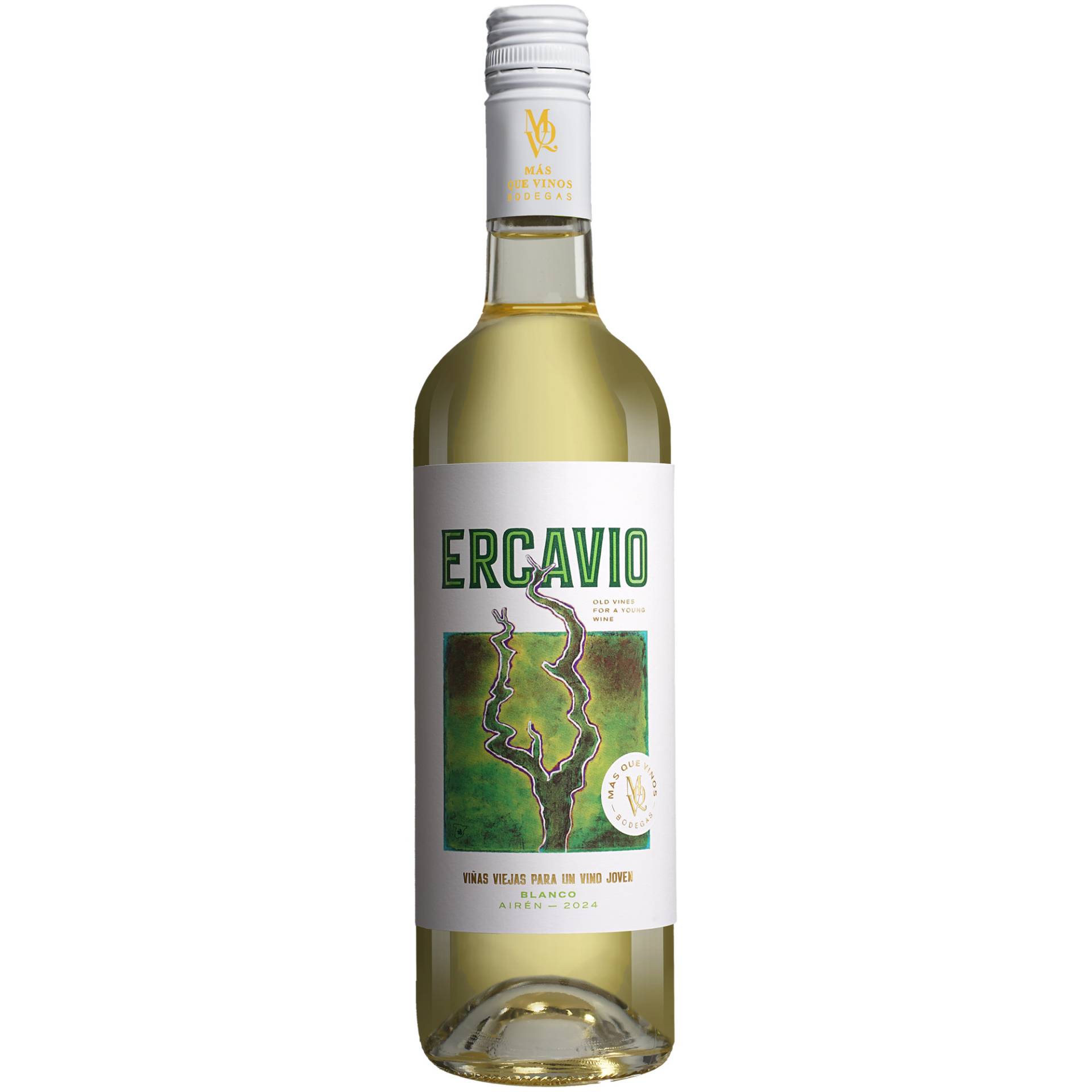 Ercavio Blanco 2024  0.75L 12.5% Vol. Weißwein Trocken aus Spanien von Más que Vinos