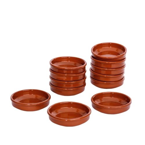 12er Set Tapas Tonschale Cazuela Ø 12 cm 12er Set Tapas Tonschale Cazuela Ø 12 cm von Más