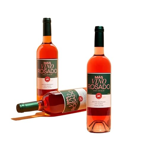 3er Set Spanische Roséwein "Más Vino Rosado" 75cl von Más