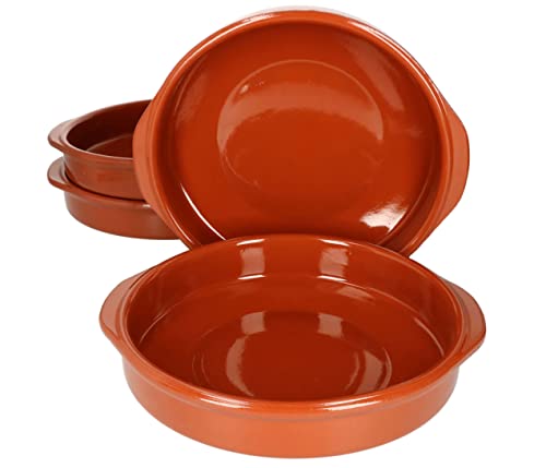 4er Set Tapas Tonschalen Cazuelas mit Henkel 12 cm 4er Set Tapas Tonschalen Cazuelas mit Henkel 12 cm von Más