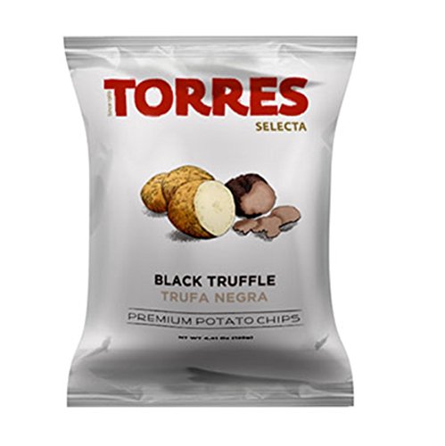 Torres Schwarz Trüffel Kartoffel Chips 40 GX20 von Más