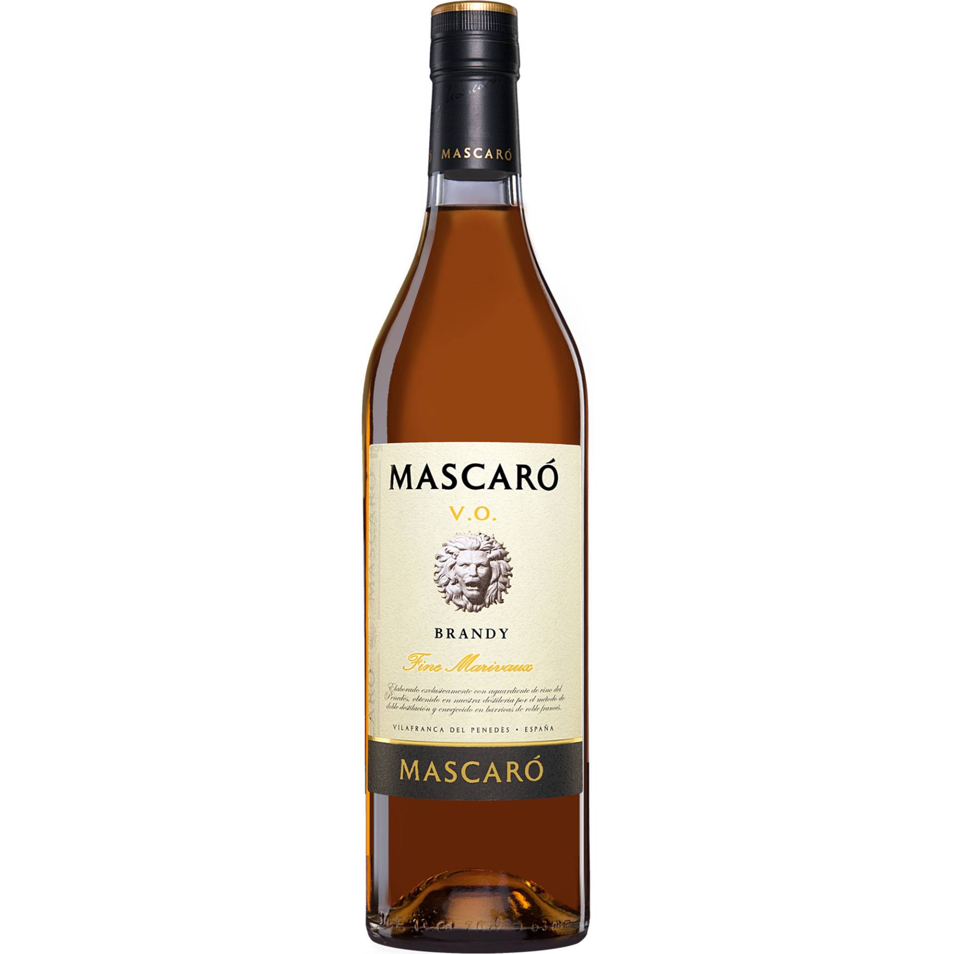Brandy Mascaró »V.O.« - 0,7 L. 0.7L 40% Vol. Brandy aus Spanien Brandy Mascaró »V.O.« - 0,7 L. 0.7L 40% Vol. Brandy aus Spanien von Mascaró