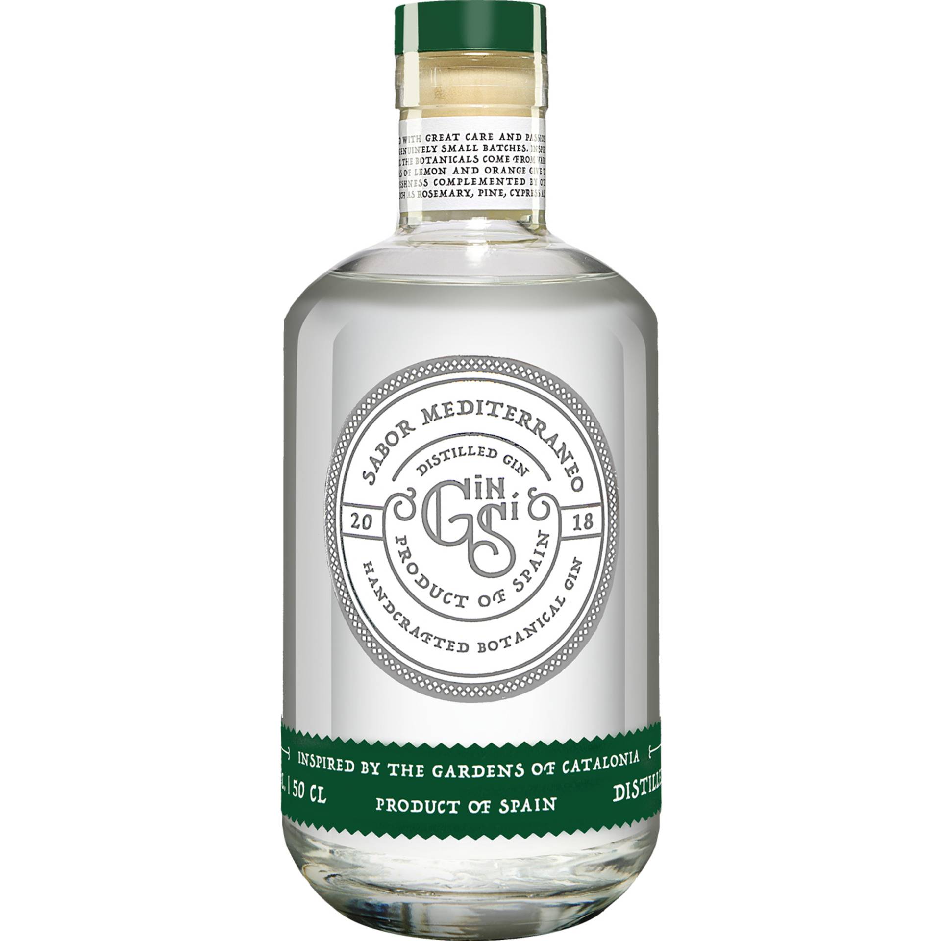 Gin Si - 0,5 Liter  0.5L 40% Vol. aus Spanien von Mascaró