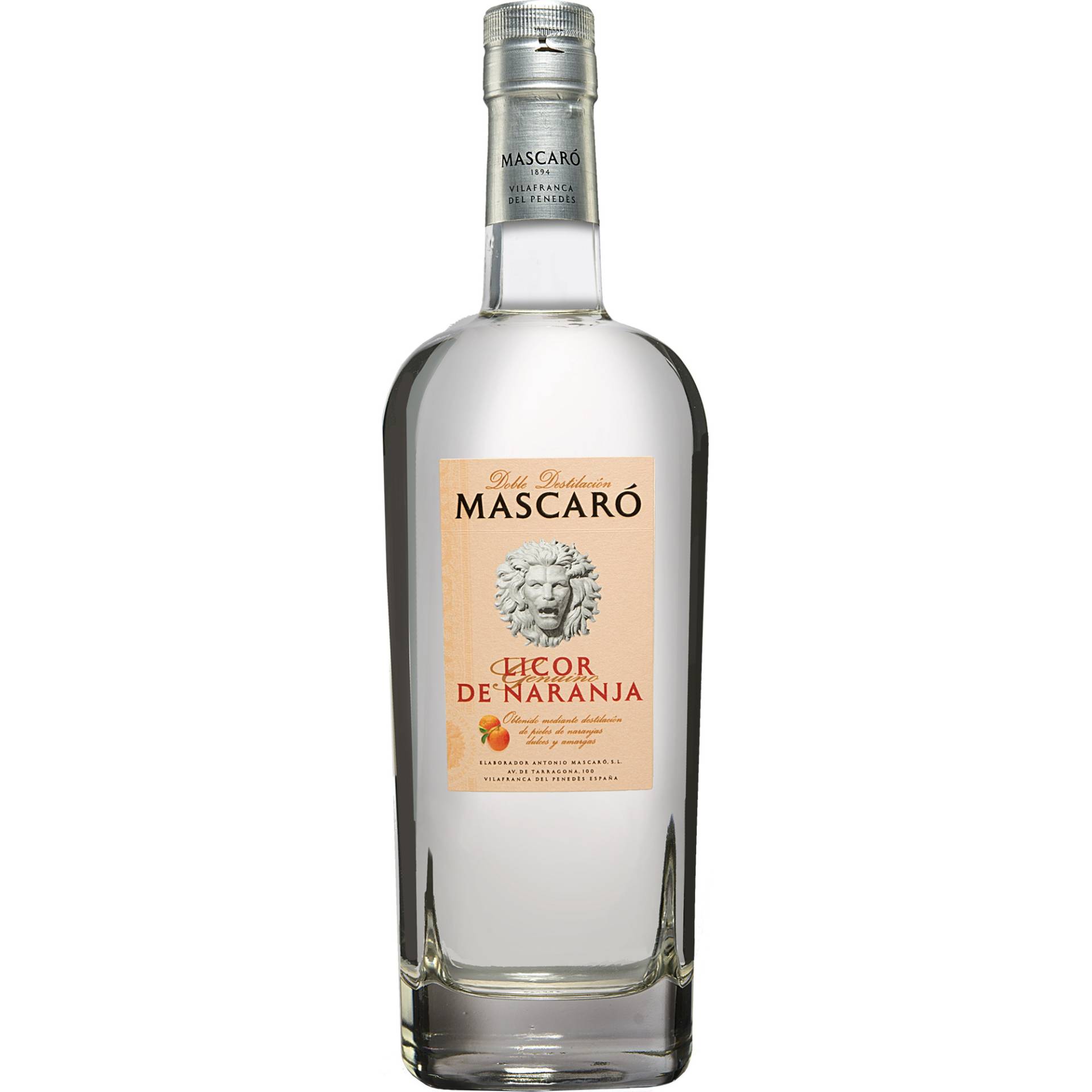 Mascaró Orangen-Likör »Licor de Naranja« - 0,7 L. 0.7L 40% Vol. aus Spanien Mascaró Orangen-Likör »Licor de Naranja« - 0,7 L. 0.7L 40% Vol. aus Spanien von Mascaró