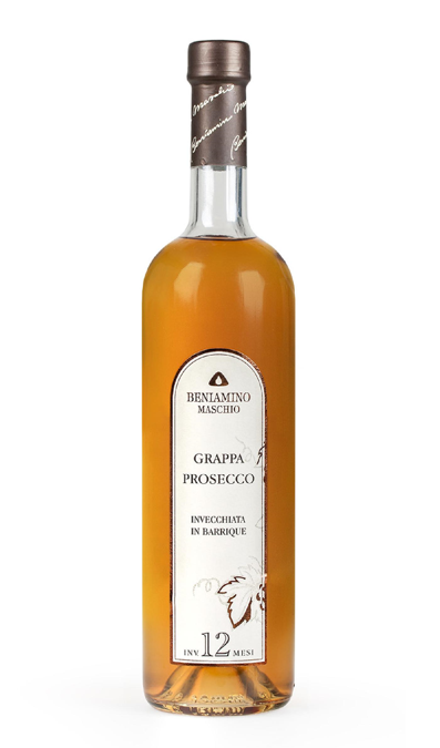 Maschio Beniamino - Brente Grappa Prosecco Barrique 0,7 l von Maschio Beniamino Grappa