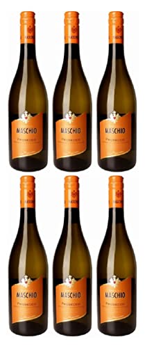 Cantine Maschio Prosecco D.O.C. Vino Frizzante (6 x 0,75 l) von Maschio