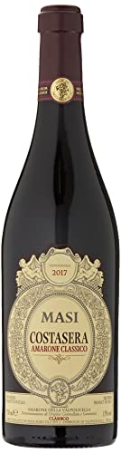 Masi Costasera Amarone Classico (1 x 0,75l) | Amarone della Valpolicella| Trockener Rotwein aus Italien von den sonnenverwöhnten Hanglagen am Gardasee von Masi