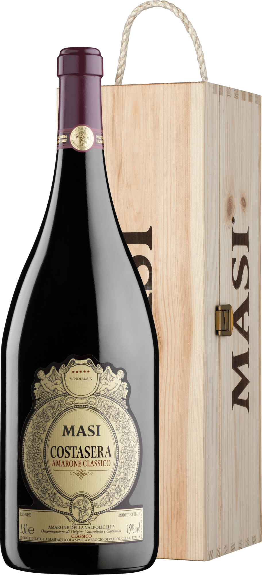 Masi Costasera Amarone - 1,5l Magnumflasche in der Holzkiste Masi Costasera Amarone - 1,5l Magnumflasche in der Holzkiste