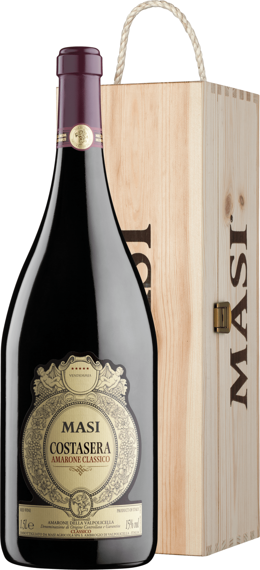 Masi Costasera Amarone - 1,5l Magnumflasche in der Holzkiste von Masi