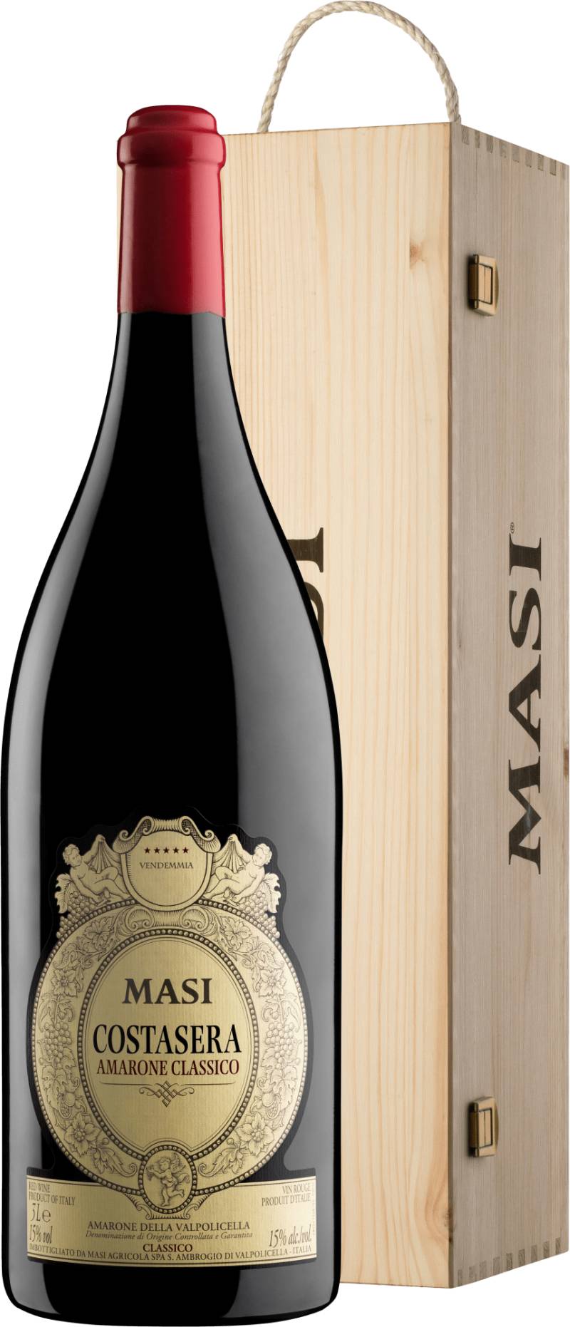 Masi Costasera Amarone - 3l Doppelmagnum in der Holzkiste