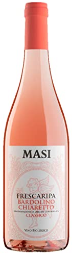 Masi Frescaripa Roséwein Bio DOC (1 x 0,75l) - Rosé Chiaretto Bardolino Classico aus Italien - Rosewein bio und vegan von Masi