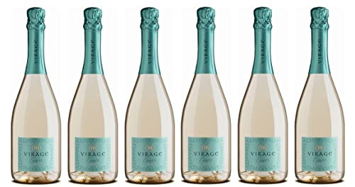 6x 0,75l - Masottina - Virage - Cuvée Brut - Vino Spumante d'Italia - Italien - weißer Schaumwein trocken von Masottina