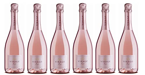6x 0,75l - Masottina - Virage - Rosé Brut - Vino Spumante d'Italia - Italien - Rosé-Schaumwein trocken 6x 0,75l - Masottina - Virage - Rosé Brut - Vino Spumante d'Italia - Italien - Rosé-Schaumwein trocken von Masottina