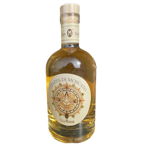Grappa di Moscato Villa Massari 700 ml - schmackhafter Grappa für Spirituosenliebhaber Grappa di Moscato Villa Massari 700 ml - schmackhafter Grappa für Spirituosenliebhaber von Massari