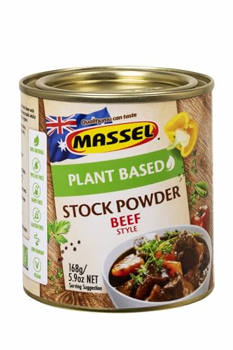 Massel, Brodo in Polvere - Senza MSG, Senza Glutine, Aroma di Manzo - 168 g, Confezione da 3 Pezzi di Brodo in Scatola Massel, Brodo in Polvere - Senza MSG, Senza Glutine, Aroma di Manzo - 168 g, Confezione da 3 Pezzi di Brodo in Scatola von Massel
