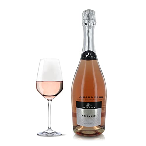 Masseria Altemura Italienischer Schaumwein aus Apulien, Rosé-Sekt Rosamaro Brut, NV, 750 Ml von MASSERIA ALTEMURA