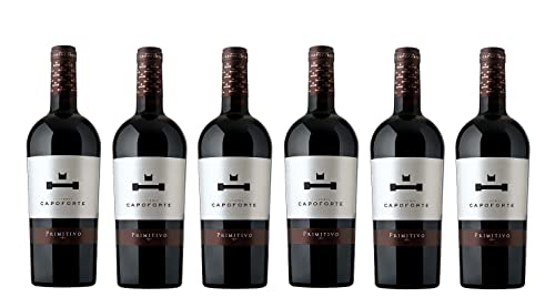 6x 0,75l - 2020er - Masseria Capoforte - Primitivo - Salento I.G.P. - Apulien - Italien - Rotwein trocken 6x 0,75l - 2020er - Masseria Capoforte - Primitivo - Salento I.G.P. - Apulien - Italien - Rotwein trocken von Masseria Capoforte