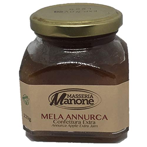 Extra Marmelade Apfel Annurca 220 Gr. - Karton 6 Stück von Masseria Mannone