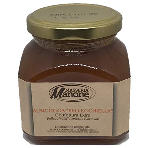 Extra Marmelade "Pellecchiella" Aprikose vom Vesuv Gr. 220 - Karton 6 Stück Extra Marmelade "Pellecchiella" Aprikose vom Vesuv Gr. 220 - Karton 6 Stück von Masseria Mannone